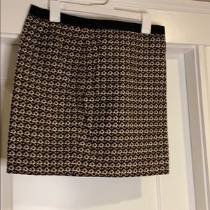 Pattern Mini Pencil Skirt